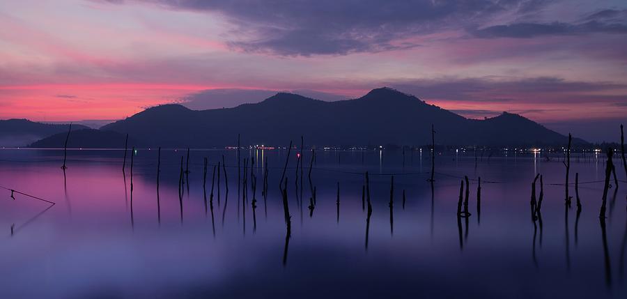 Lang Co Lagoon At Twilight Photograph by Quan Tran Photography