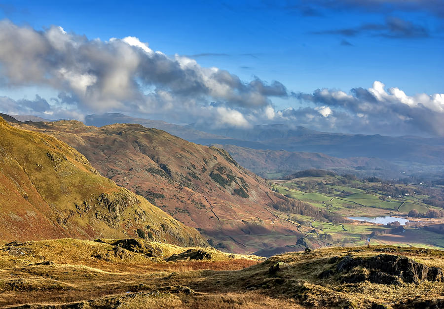 Langdale Valley Lake District Photograph by Trevor Kersley - Pixels