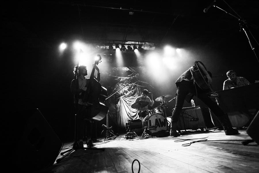 Langhorne Slim and the Law Black and White Two Photograph by Ty Helbach ...