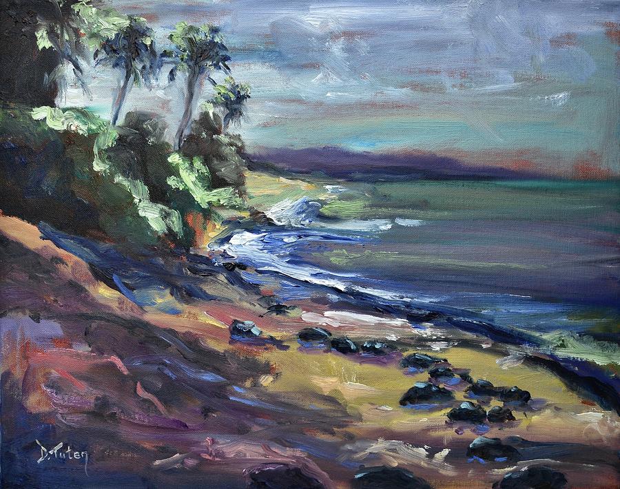 Laniakea Painting by Donna Tuten