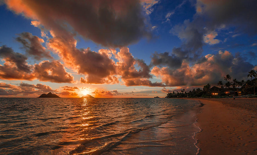 Nature Photograph - Lanikai Sunrise by RC Pics