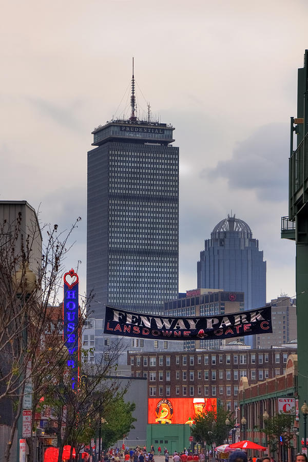 Gate E - Fenway Park Boston by Joann Vitali