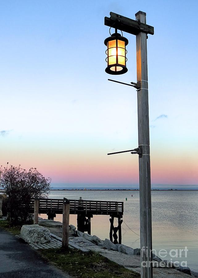 Lantern at Dusk Photograph by Janice Drew