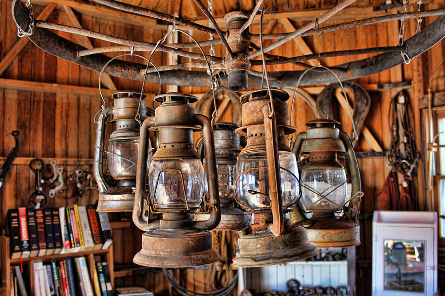 Lantern Chandelier Photograph by Sylvia Thornton