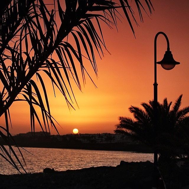 Holiday Photograph - Lanzarote Sunset by Phil Tomlinson