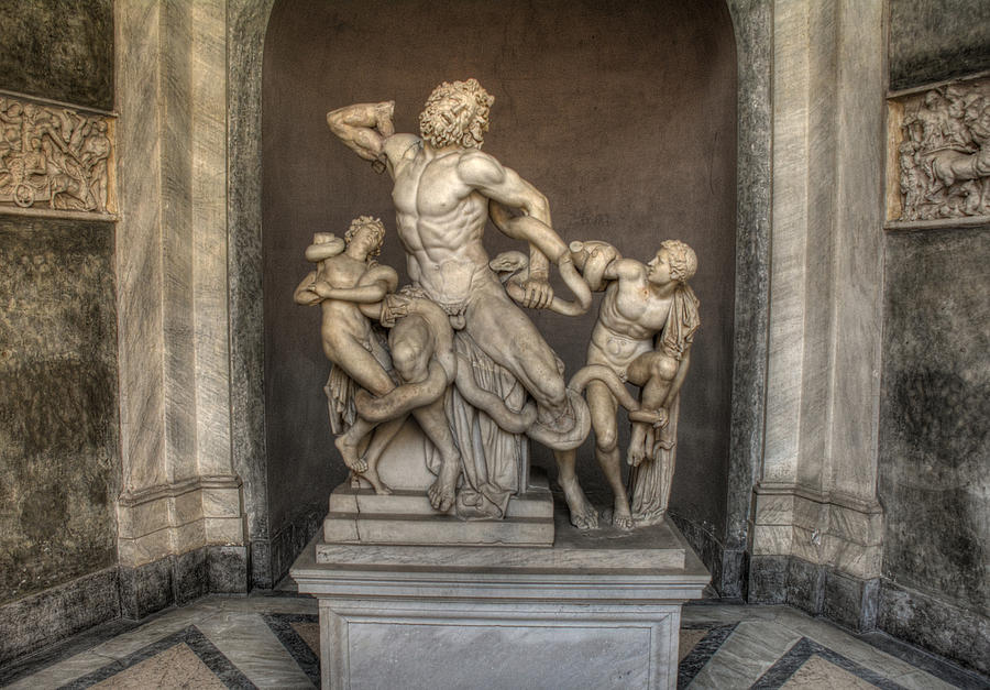 Laocoon and His Sons Photograph by Michael Kirk