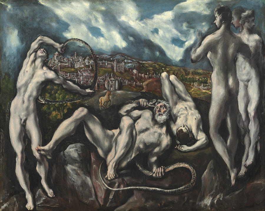 Laocoon Painting by Domenico Theotocopuli El Greco Laocoon Painting by Domenico Theotocopuli El Greco