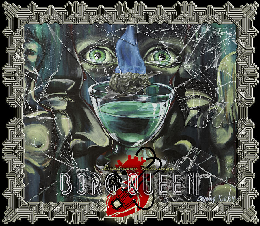 Surrealism Digital Art - Lapdance Romance- Album Art by Borg  Queen
