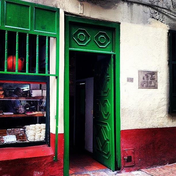 Bogota Photograph - #lapuertafalsa Oldest #restaurant In by Jaime Grego-Mayor