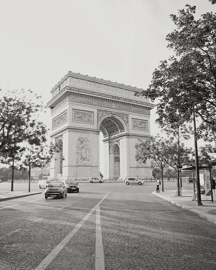Paris Photograph - LArc de Triomphe by Dana Walton