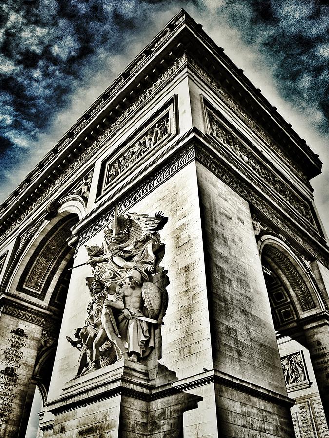 Paris Photograph - LArc de Triomphe - Paris - France  by Marianna Mills