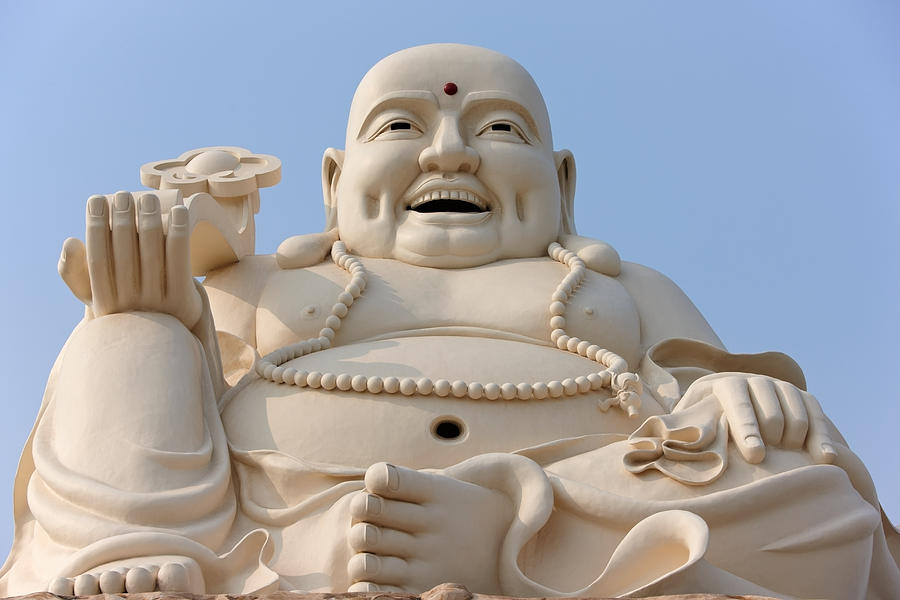 Large Buddha statue at Vung Tau, Ba Ria Province, Vietnam Photograph by Image Source
