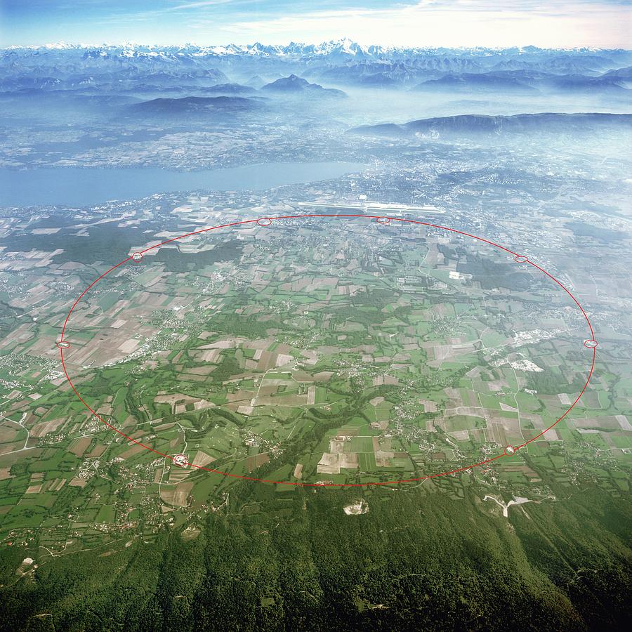 Large Hadron Collider Photograph by Cern