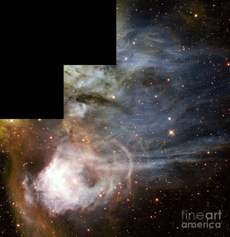 Large Magellanic Cloud N44c Photograph by Science Source Large Magellanic Cloud N44c Photograph by Science Source