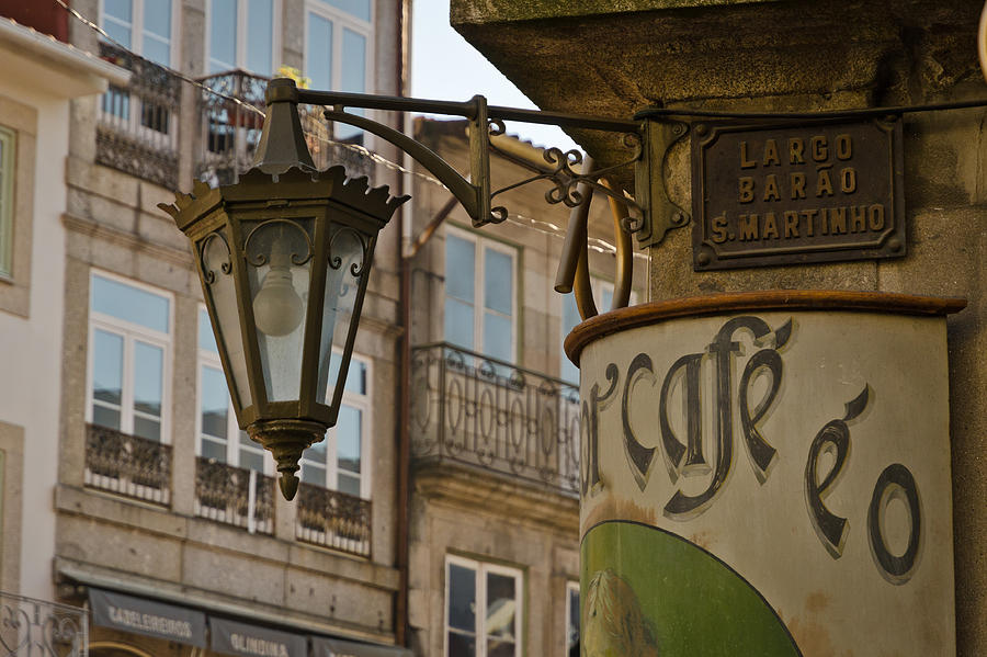 Largo in Braga Photograph by Pablo Lopez