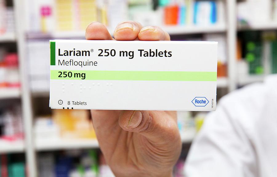 Lariam Antimalarial Pills Photograph by Mark Thomas | Fine Art America