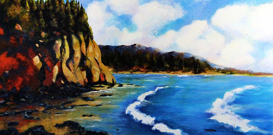 Larrabee State Park Painting by Marti Green