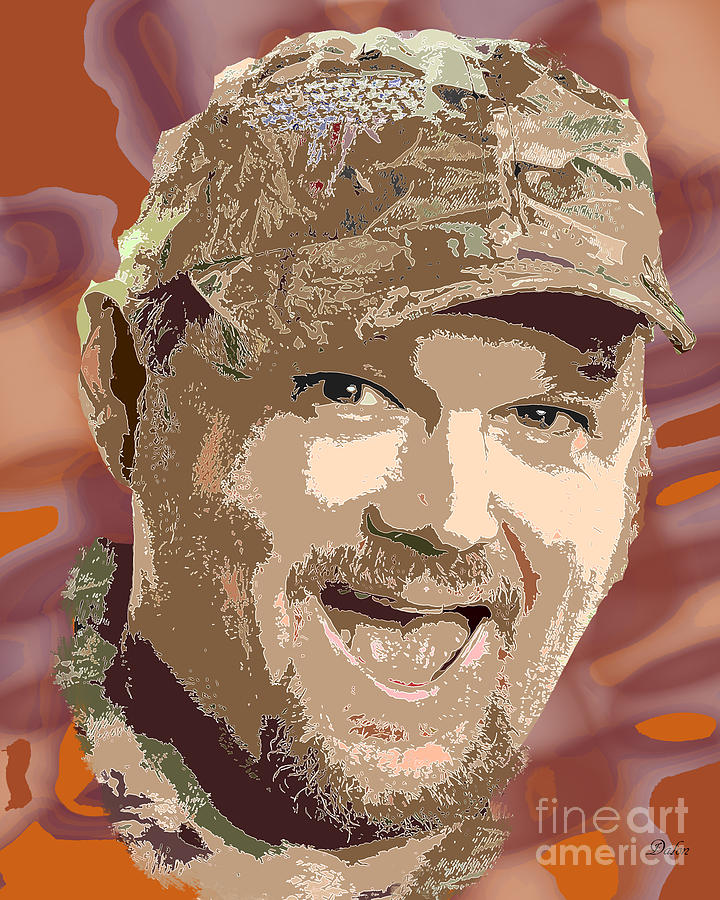 Larry Cable Guy Digital Art by Keith Ryan Fine Art America
