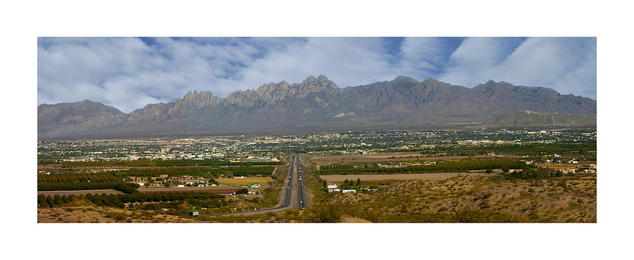 Las Cruces New Mexico Panorama Photograph by Jack Pumphrey