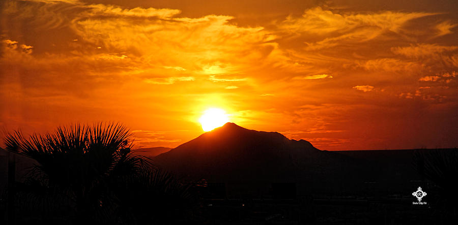 Las Cruces Sunset Photograph by Tony Lopez - Fine Art America