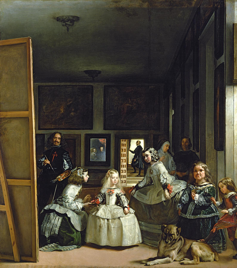 Las Meninas Or The Family Of Philip Iv, C.1656  Painting by Diego Rodriguez de Silva y Velazquez