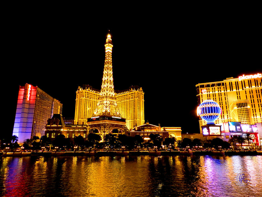 Paris Photograph - Las Vegas 012 by Lance Vaughn