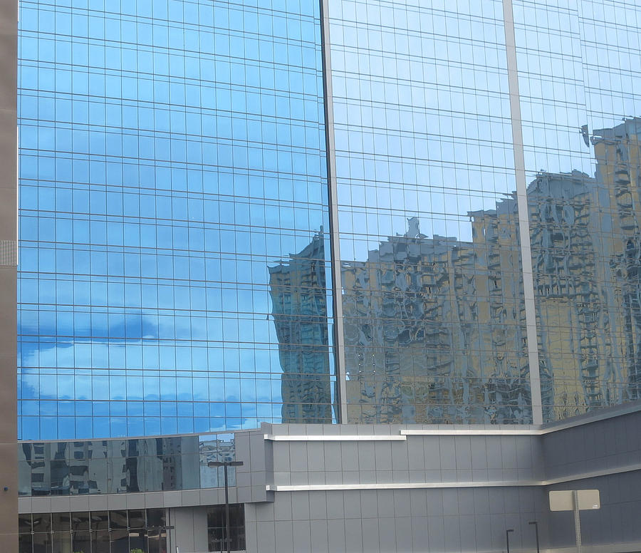 Las Vegas. Louis Vuitton Window Reflection #1