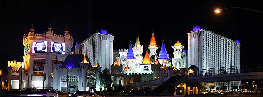 Castle Photograph - Las Vegas - Excalibur Casino - 01131 by DC Photographer