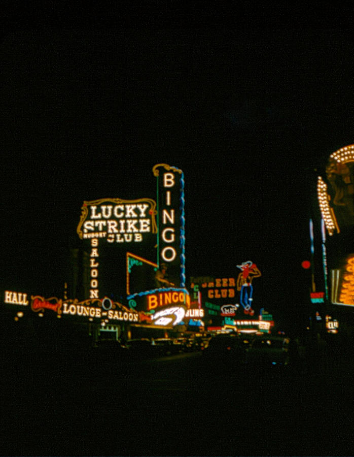 Las Vegas Photograph - Las Vegas Lights2 by Cathy Anderson