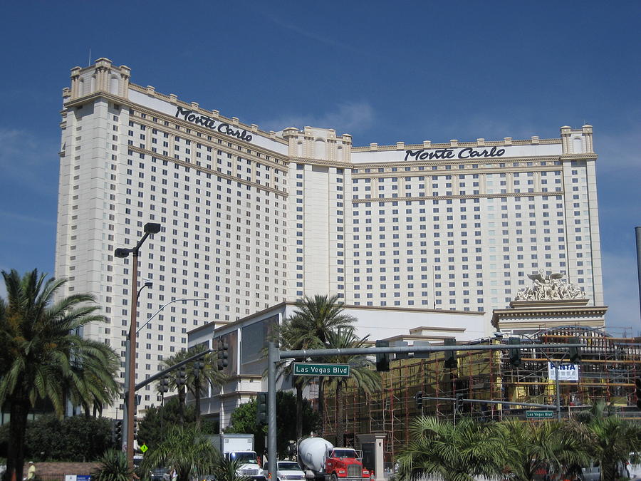 Las Photograph - Las Vegas - Monte Carlo Casino - 12121 by DC Photographer
