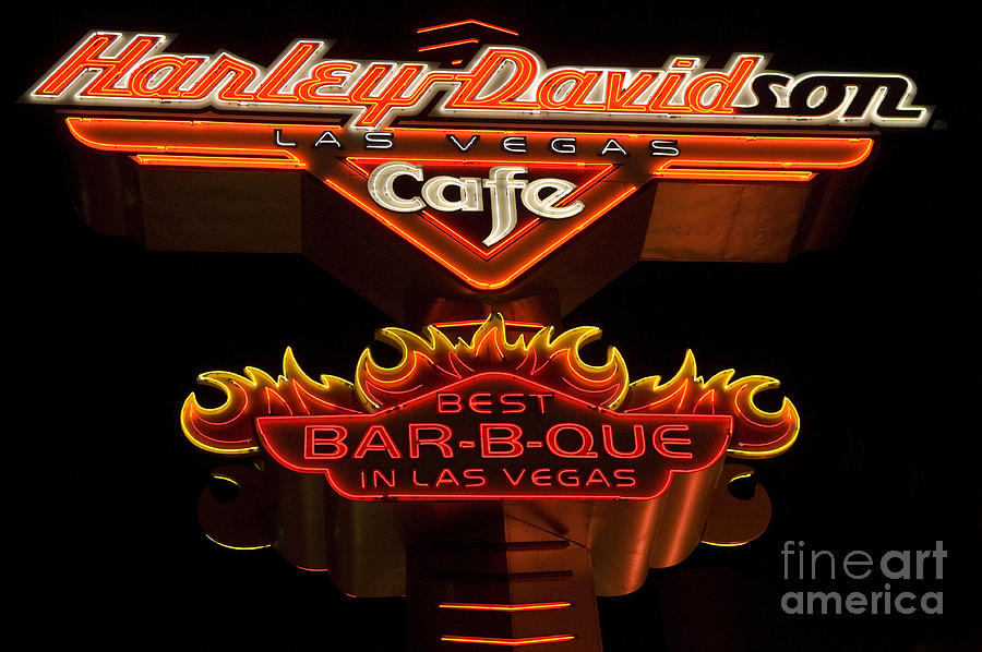Las Vegas Photograph - Las Vegas Neon 14 by Bob Christopher