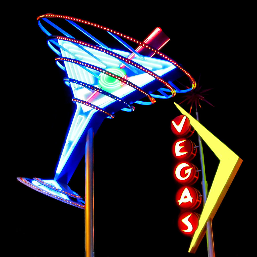 Las Vegas Neon Signs Photograph by Gigi Ebert