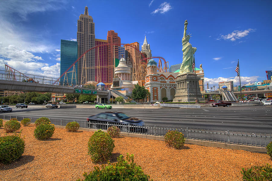 Las Vegas New York New York Photograph by Hans- Juergen Leschmann