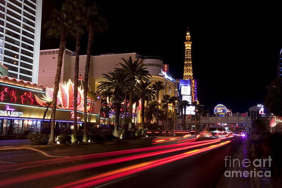 Las Vegas Nightlife Photograph by Anthony Totah