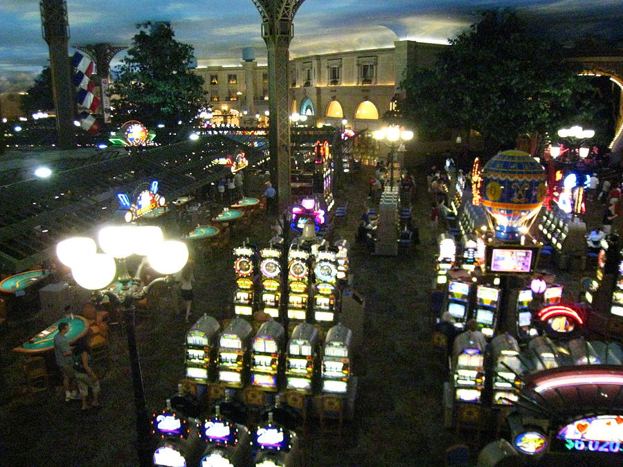 Paris Photograph - Las Vegas - Paris Casino - 121211 by DC Photographer
