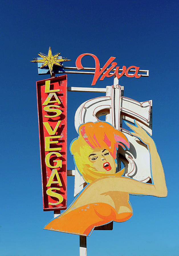 Las Vegas Photograph - Las Vegas Sign by Ikon Ikon Images