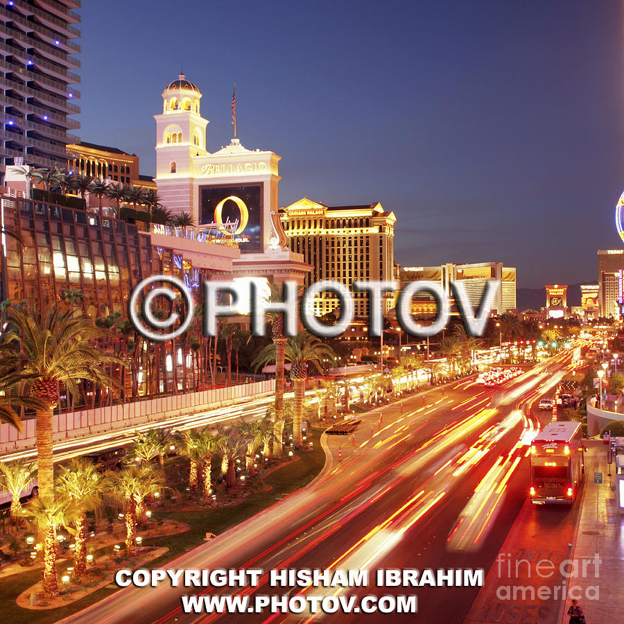 Las Vegas Boulevard Street Sign - The by Hisham Ibrahim