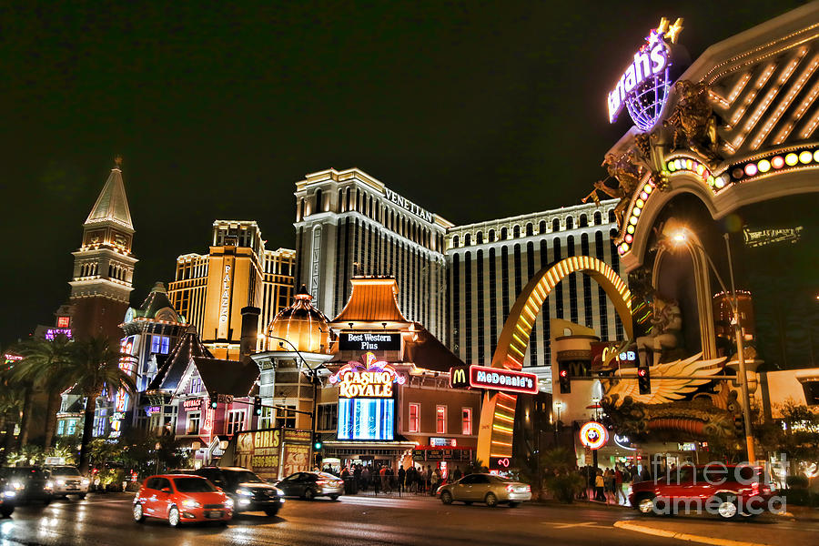 Las Vegas Strip Photograph by Chuck Kuhn