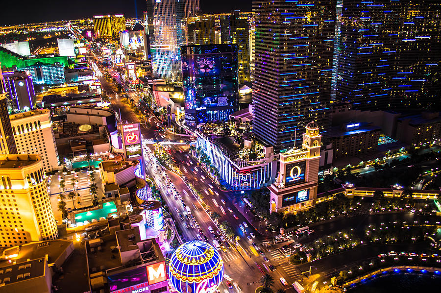 Las Vegas Strip Photograph by Juan Ortega - Fine Art America