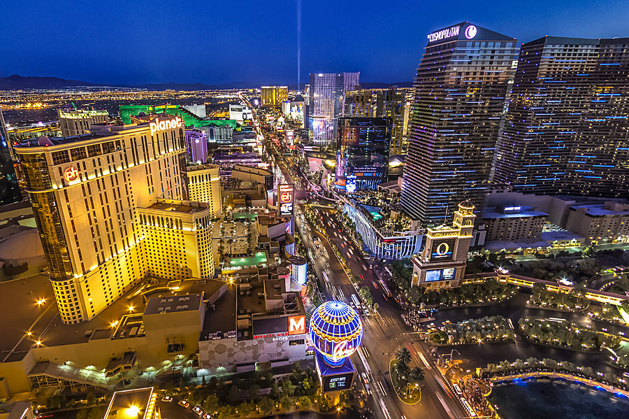 Las Vegas Strip South Photograph by Carl Larson - Fine Art America