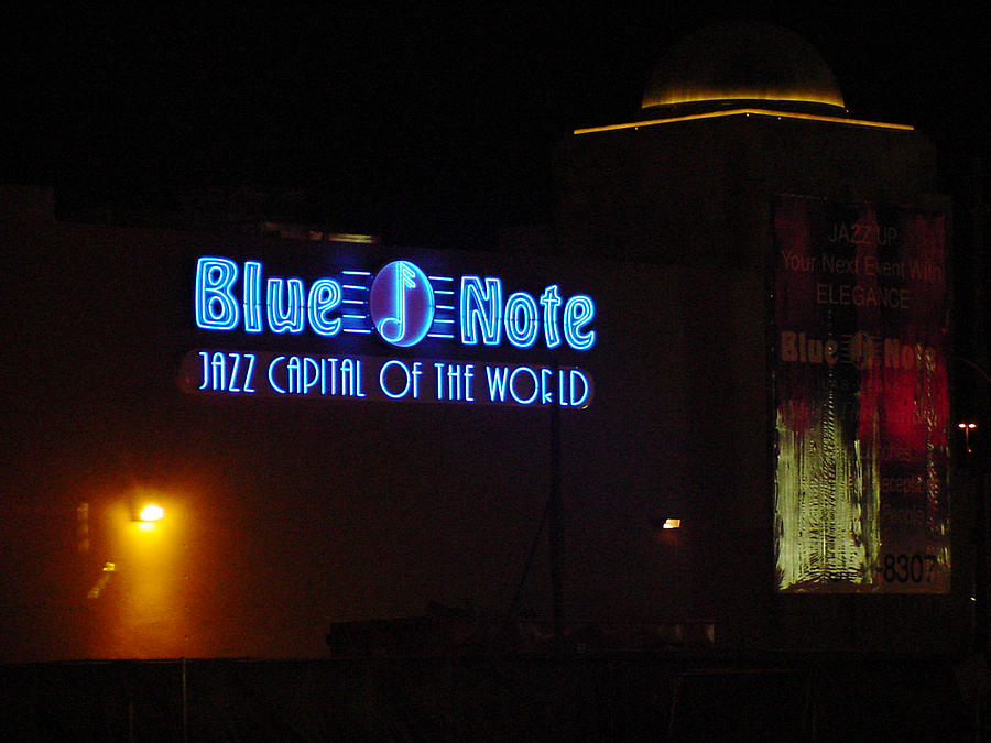 Las Vegas version of Blue Note Photograph by Mieczyslaw Rudek
