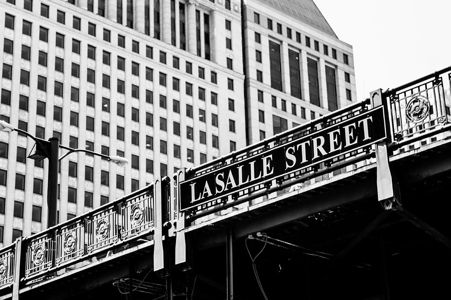 Lasalle Street Bridge Photograph