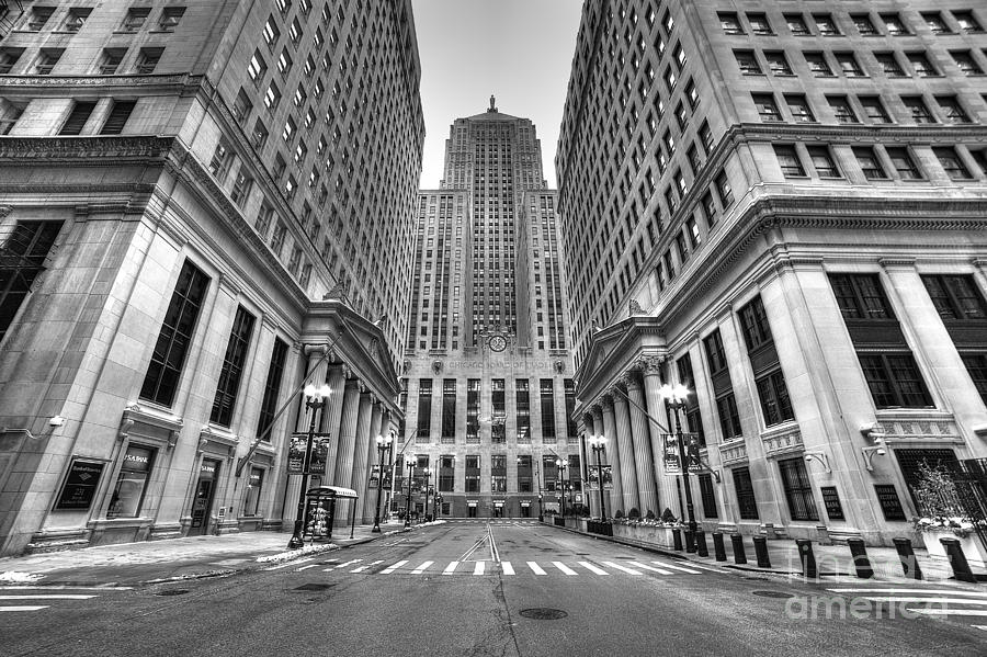 Chicago Photograph - LaSalle Street by Twenty Two North Photography