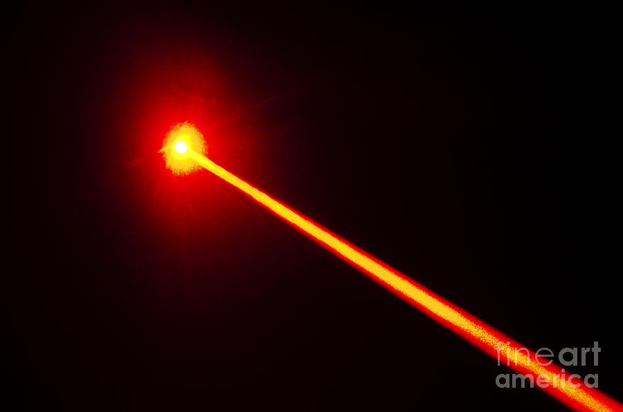 Laser Beam Photograph by GIPhotoStock