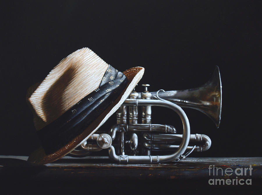 Music Painting - Last Call by Lawrence Preston