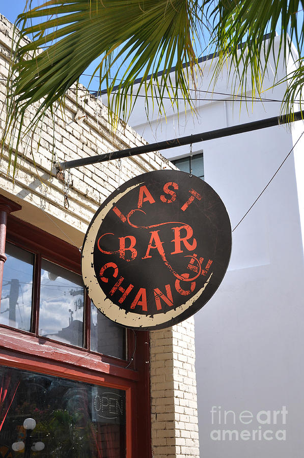 Last Chance Bar Photograph by Joanne McCurry