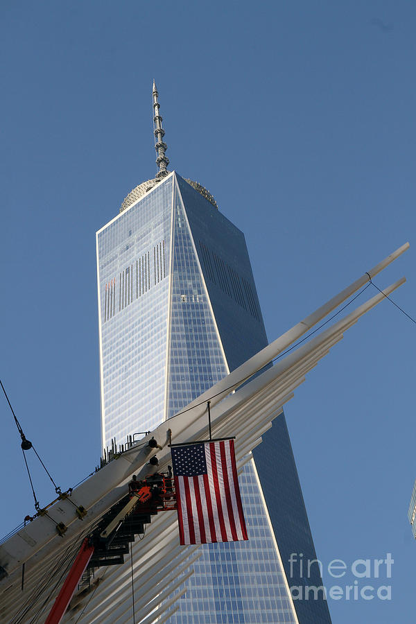 Last Large WTC Oculus Rafter Raised three Photograph by Steven Spak