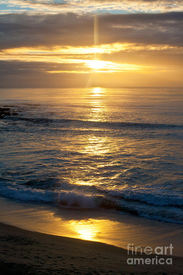 Beach Photograph - Last Light by Chris Heitstuman