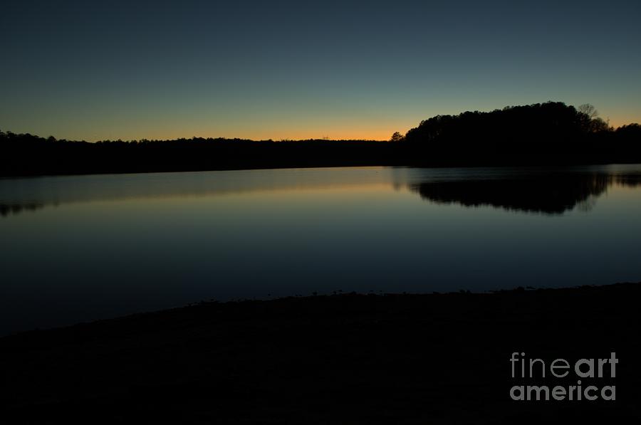 Last Light And Peace And Quiet  Photograph by Donna Brown