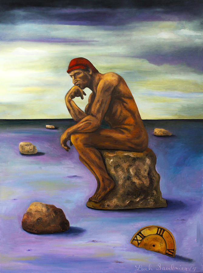 Last Man In The World edit 5 Painting by Leah Saulnier The Painting Maniac